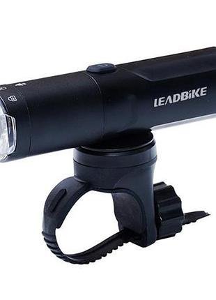 Велофара мощная leadbike m03-osram 400lm, оптика велосипедная, освещение для велосипеда, передний фонарь