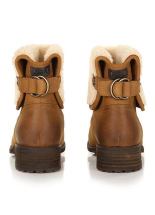 Зимние кожаные сапоги с овчиной ugg 38. 5-39. 0 (us 8.5)5 фото