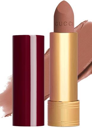 Лімітована матова помада gucci holiday rouge à lèvres mat lipstick limited edition 126 amanda dawn 3.5 г
