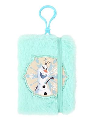 Блокнот-брелок м’який 7×10 см — компактний кишеньковий disney frozen
