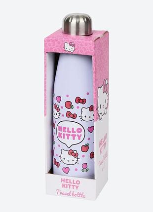 Термос бутылка hello kitty 500 мл, металлическая