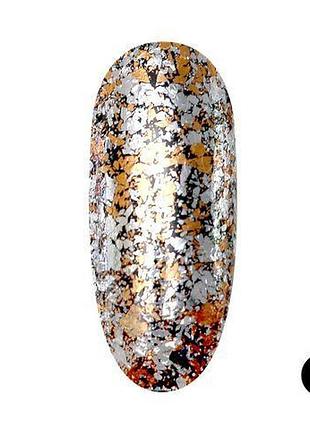 Втирка для ногтей global fashion diamond foil 07, 5гр
