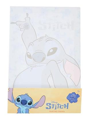 Картина за номерами stitch 35×24 см, набір для малювання на полотні з акриловими фарбами
