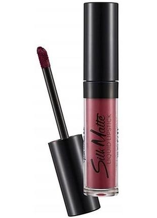 Матовий блиск для губ flormar silk matte 015