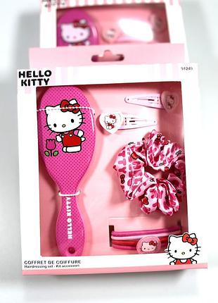 Детский набор для волос hello kitty (распашонка и аксессуары)