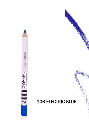 Олівець для очей pretty by flormar №106 синій