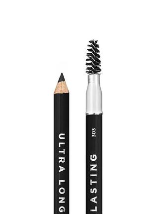 Карандаш для бровей parisa cosmetics 303 черный