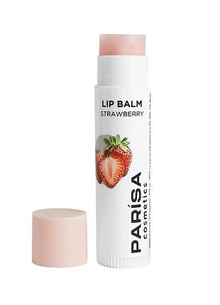 Гігієнічна помада для губ parisa lip balm полуниця, 4,5г