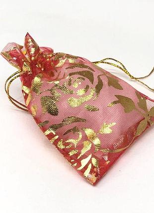 Мешочек для упаковки из органзы 6,5х9,5 см - 10 шт