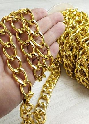 Декоративні ланцюги, колір золото 4,0 мм