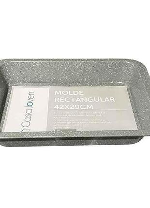 Форма тефлоновая крошка серая 34*24,5*6см vt6-19640 18919 тм vitol
