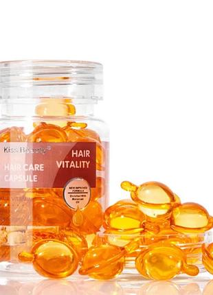 Вітаміни для волосся hair vitality kiss beauty, 20шт
