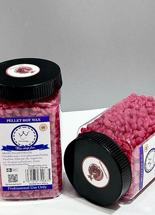 Воск для депиляции в гранулах konsung гранат, 250г