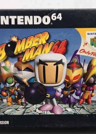 Bomberman 64, б/у, английская версия - картридж для nintendo 64