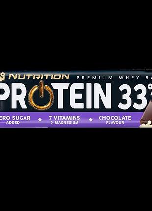 Протеїновий батончик go on protein bar 33% шоколад, 50 г