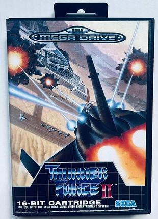 Thunder force ii, б/в, англійська версія - картридж для sega mega drive