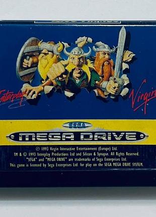 The lost vikings, б/в, англійська версія, без коробки - картридж для sega mega drive