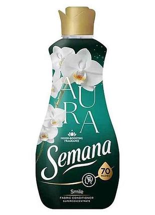 Кондиционер 1,4л для тканей aura smile тм semana