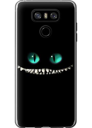 Чехол силиконовый на телефон lg g6 чеширский кот "689u-836-58250"