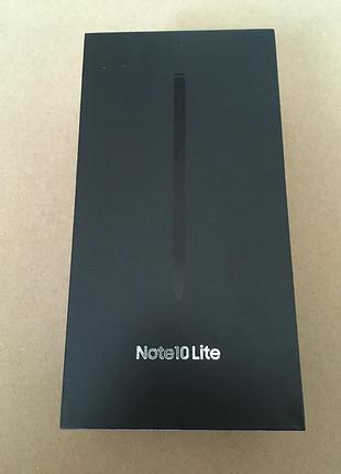 Оригінальний комплект упаковки samsung galaxy note 10 lite (aura black)