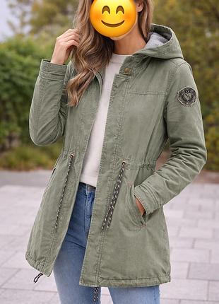 🧥 вітровка tommy hilfiger (жіноча, хакі)