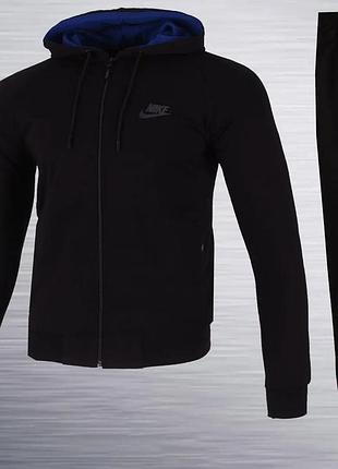 Костюм подростковый nike черно-синий