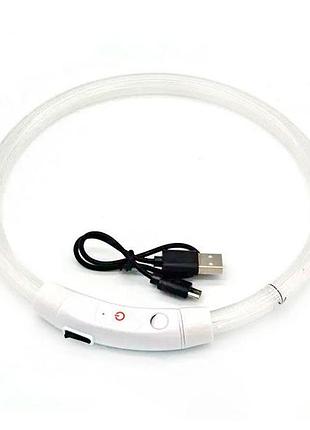 Ошейник хамелеон с usb, 50 см
