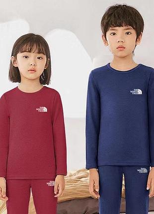 Термобелье детское the north face blue 5