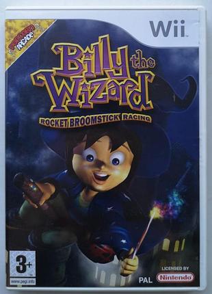 Billy the wizard: rocket broomstick racing, б/в, англійська версія - диск nintendo wii