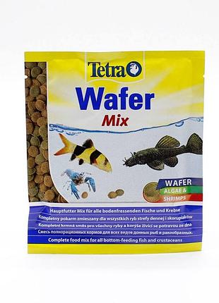 Tetra wafer mix корм для донных рыб 15 гр