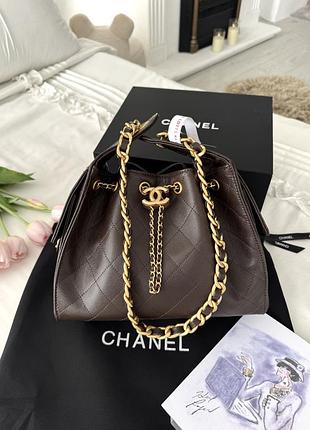 Chanel chocolate gold