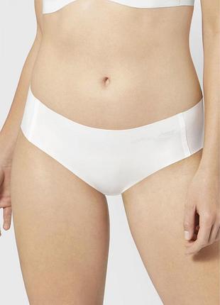 Безшовні трусики хіпстери sloggi zero feel by triumph  m, l білий