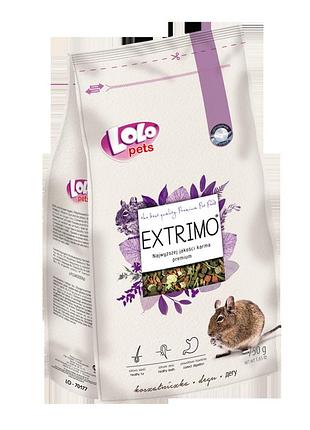 Extrimo корм для дегу 750 г lolopets 70177