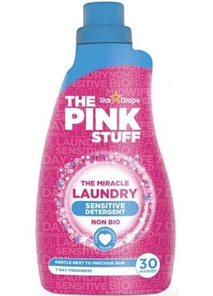 Гель для стирки 960мл sensitive non bio тм the pink stuff