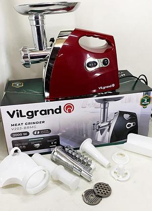 М'ясорубка кухонна шнекова vilgrand, м'ясорубка соковижималка для кухні '3 в 1 vy-76