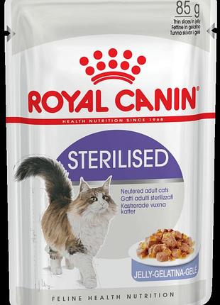 Royal canin sterilised (роял канин) для стерилизованных кошек старше 1 года 85 г