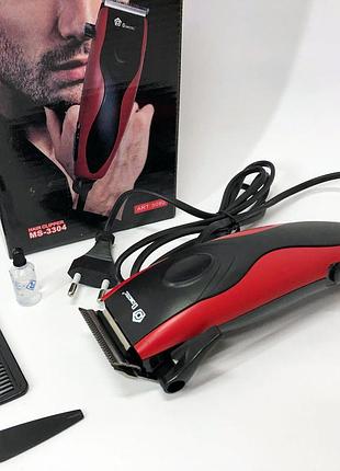 Машинка для стрижки волосся з різними насадками domotec машинка для стрижки короткої kl-91