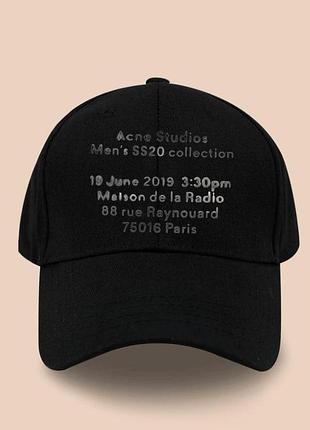 Кепка acne studios