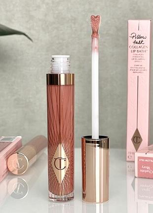 Колагеновий блиск для губ charlotte tilbury collagen lip bath (pillow talk) 7.9 ml