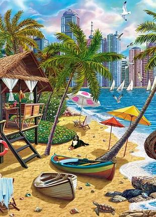 Кастор пазли 1000 "літо у місті" 68*47 /14/