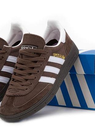 Женские кроссовки adidas handball spezial chocolate