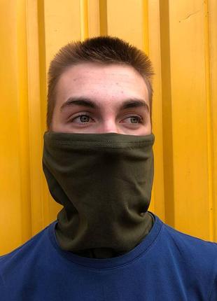 Баф тонкий трикотажний військовий весна-осінь олива