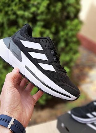 Adidas adistar 2.0 running чорні з білим