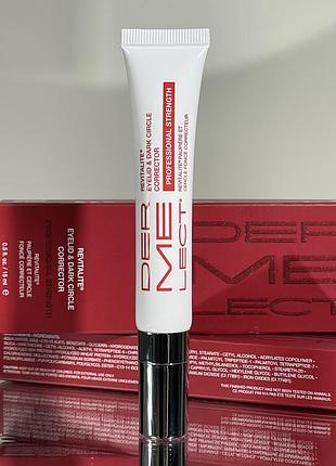 Профессиональное средство против темных кругов и обвисших век dermelect eyelid & dark circle corrector 15 ml