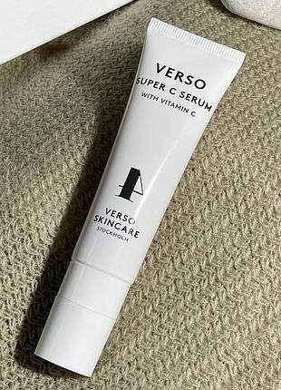 Сыворотка с витамином c verso skincare super c serum 30 ml