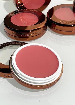 Кремові румʼяна для губ і щік danessa myricks yummy skin blurring balm powder flushed (rose n brunch) 6g (без коробочки, з набору)