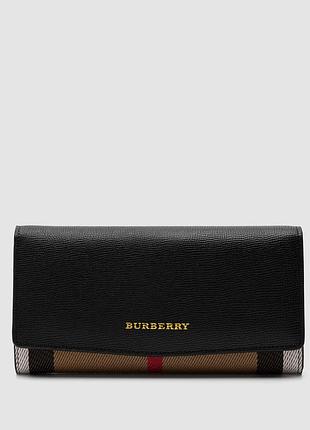 💵 burberry credit card wallet brown/black 19 х 10 х 3 см
