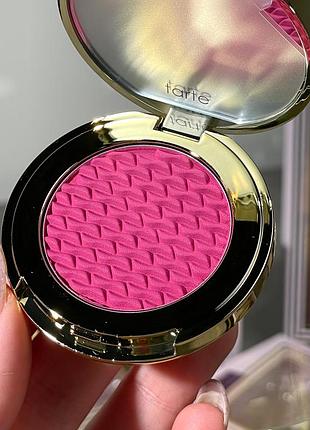 Матові румʼяна tarte amazonian clay 12-hour blush (indulgence) 1.5 g mini (без коробочки, з набору)