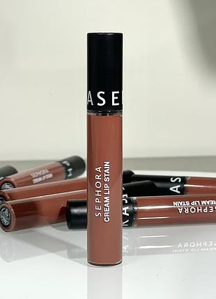 Матова помада sephora collection cream lip stain (winter rose) 5 ml