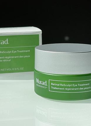 Разглаживающий крем с ретинолом для кожи вокруг глаз murad retinal resculpt eye treatment 15 ml